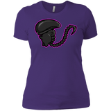 T-Shirts Purple / X-Small Super Cute Alien Women's Premium T-Shirt