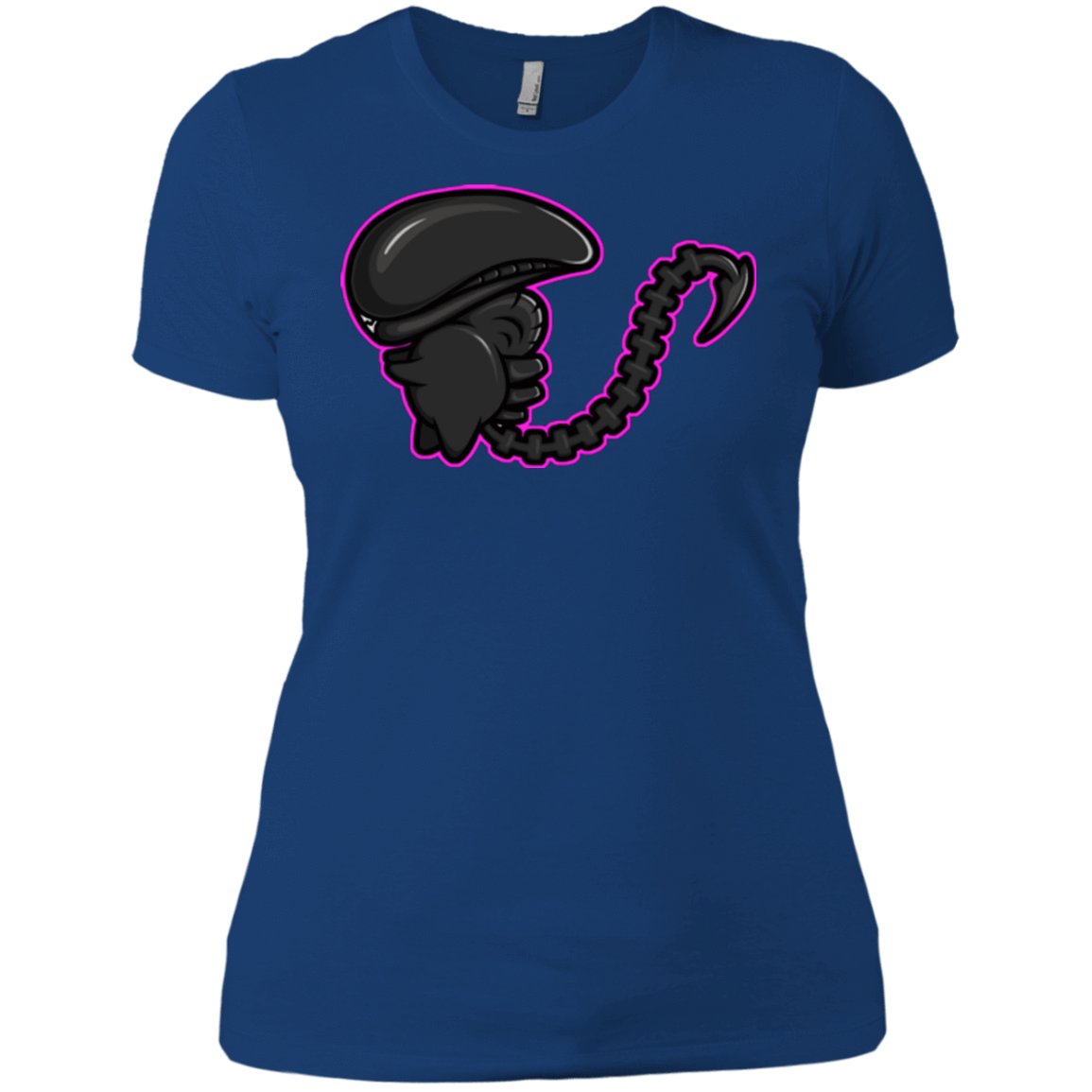 T-Shirts Royal / X-Small Super Cute Alien Women's Premium T-Shirt