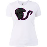 T-Shirts White / X-Small Super Cute Alien Women's Premium T-Shirt