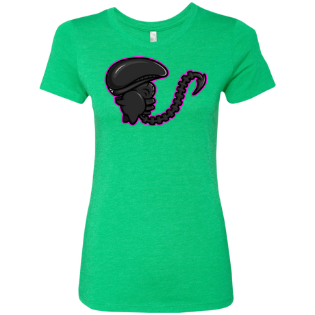 T-Shirts Envy / Small Super Cute Alien Women's Triblend T-Shirt