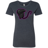 T-Shirts Vintage Navy / Small Super Cute Alien Women's Triblend T-Shirt