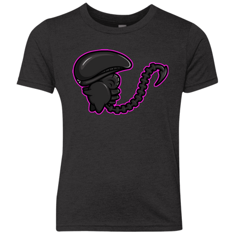 T-Shirts Vintage Black / YXS Super Cute Alien Youth Triblend T-Shirt