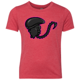 T-Shirts Vintage Red / YXS Super Cute Alien Youth Triblend T-Shirt