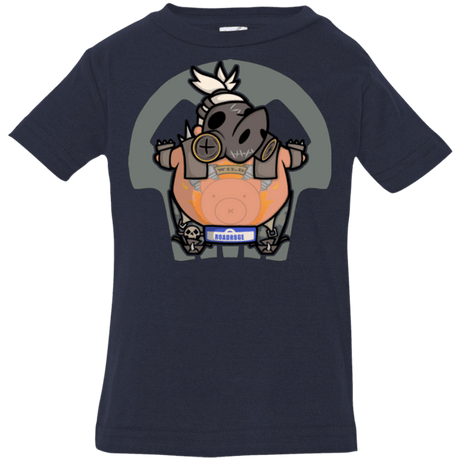 T-Shirts Navy / 6 Months Super Cute Hog Infant Premium T-Shirt