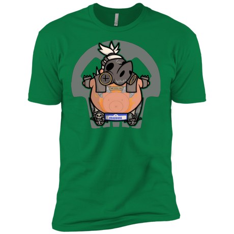 T-Shirts Kelly Green / X-Small Super Cute Hog Men's Premium T-Shirt