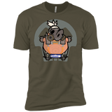 T-Shirts Military Green / X-Small Super Cute Hog Men's Premium T-Shirt
