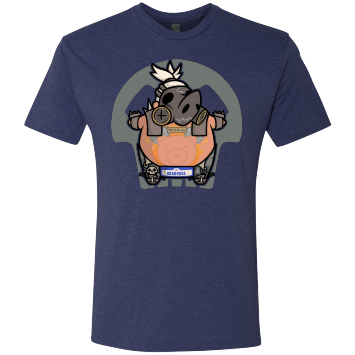 T-Shirts Vintage Navy / Small Super Cute Hog Men's Triblend T-Shirt