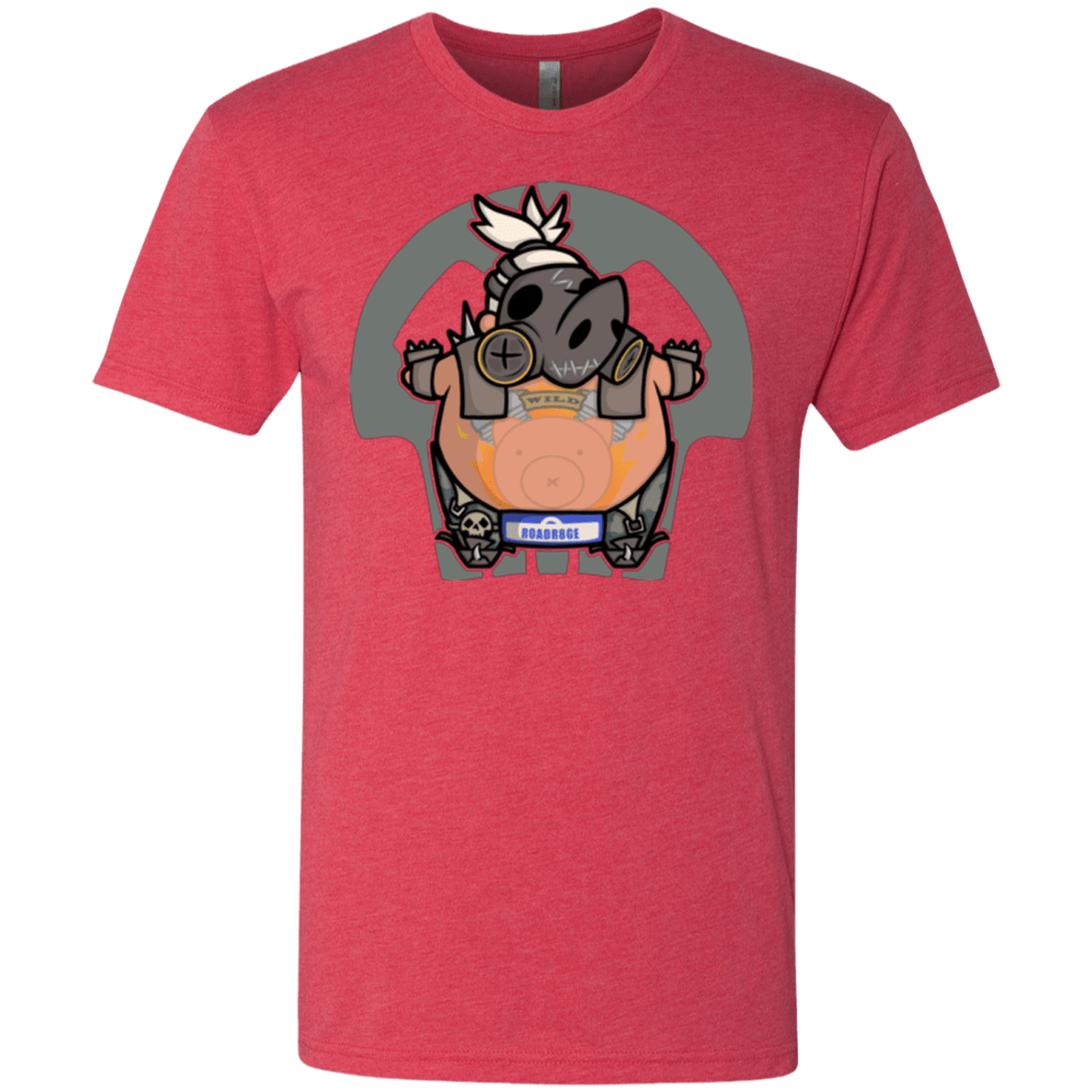 T-Shirts Vintage Red / Small Super Cute Hog Men's Triblend T-Shirt