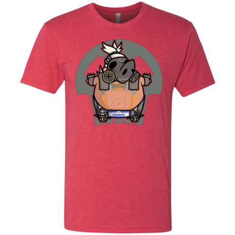 T-Shirts Vintage Red / Small Super Cute Hog Men's Triblend T-Shirt