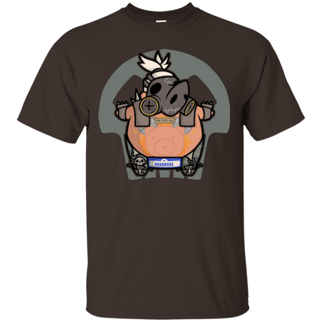 T-Shirts Dark Chocolate / Small Super Cute Hog T-Shirt