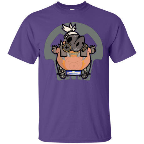 T-Shirts Purple / Small Super Cute Hog T-Shirt