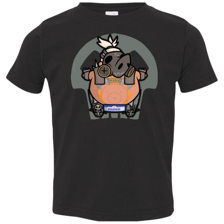 T-Shirts Black / 2T Super Cute Hog Toddler Premium T-Shirt