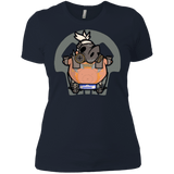 T-Shirts Midnight Navy / X-Small Super Cute Hog Women's Premium T-Shirt