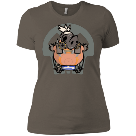 T-Shirts Warm Grey / X-Small Super Cute Hog Women's Premium T-Shirt