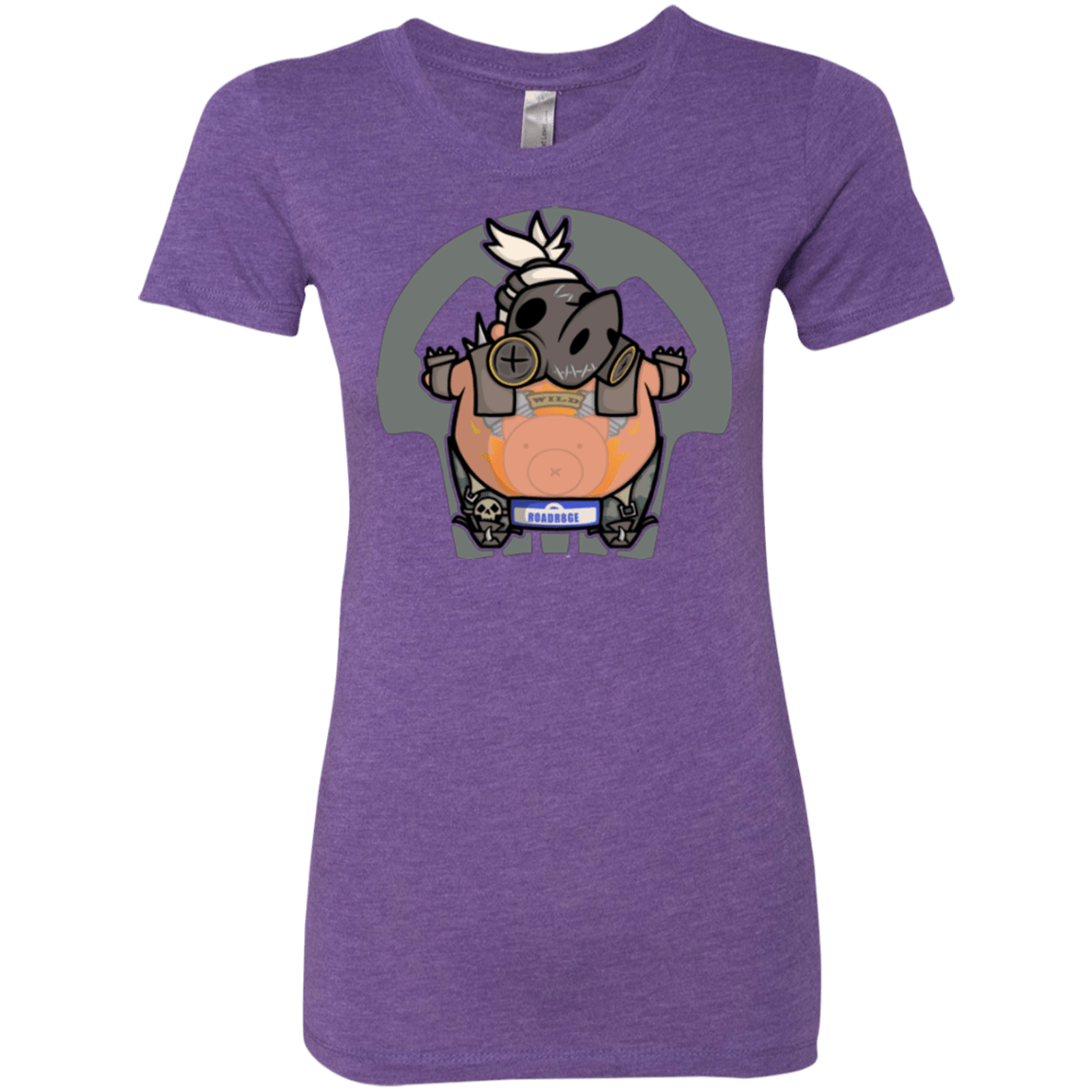 T-Shirts Purple Rush / Small Super Cute Hog Women's Triblend T-Shirt