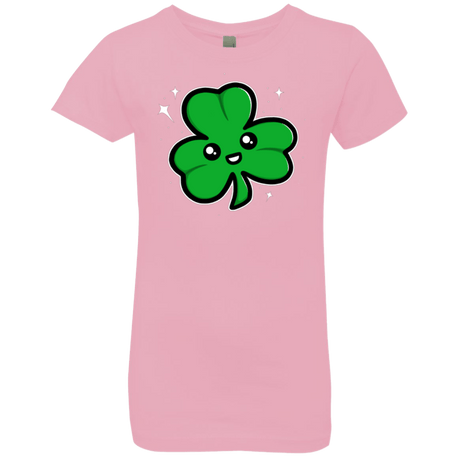 T-Shirts Light Pink / YXS Super Cute Shamrock Girls Premium T-Shirt