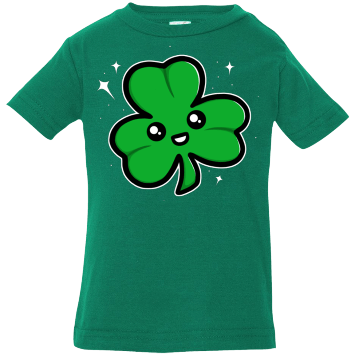 T-Shirts Kelly / 6 Months Super Cute Shamrock Infant Premium T-Shirt