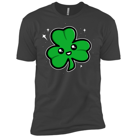 T-Shirts Heavy Metal / X-Small Super Cute Shamrock Men's Premium T-Shirt