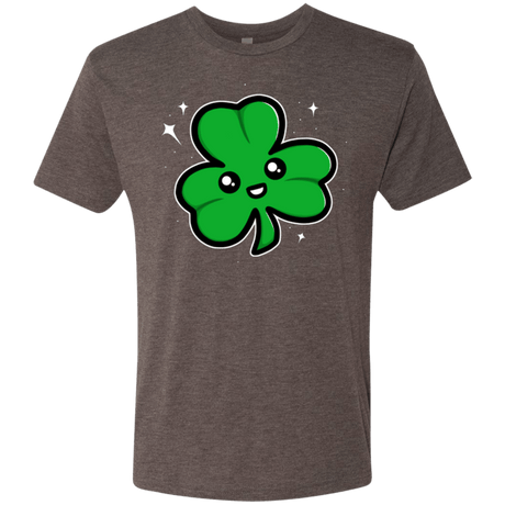 T-Shirts Macchiato / Small Super Cute Shamrock Men's Triblend T-Shirt