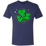 T-Shirts Vintage Navy / Small Super Cute Shamrock Men's Triblend T-Shirt