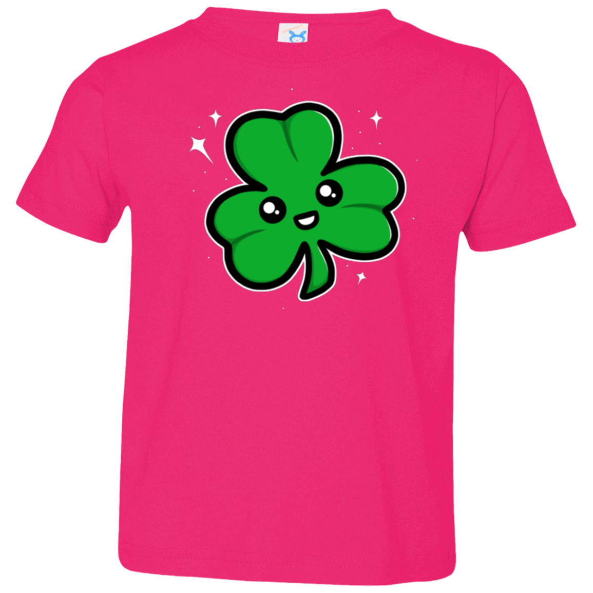 T-Shirts Hot Pink / 2T Super Cute Shamrock Toddler Premium T-Shirt