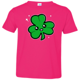T-Shirts Hot Pink / 2T Super Cute Shamrock Toddler Premium T-Shirt