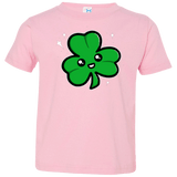 T-Shirts Pink / 2T Super Cute Shamrock Toddler Premium T-Shirt