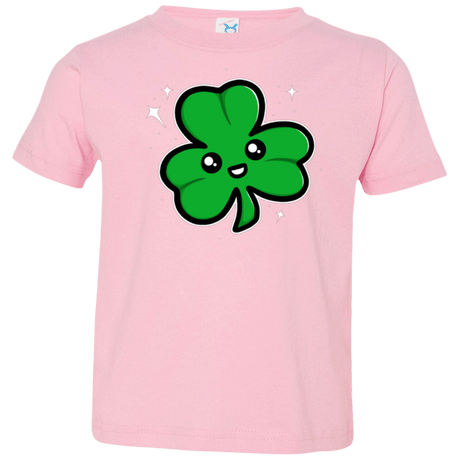 T-Shirts Pink / 2T Super Cute Shamrock Toddler Premium T-Shirt