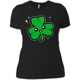 T-Shirts Black / X-Small Super Cute Shamrock Women's Premium T-Shirt