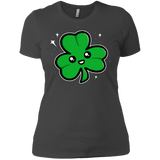 T-Shirts Heavy Metal / X-Small Super Cute Shamrock Women's Premium T-Shirt