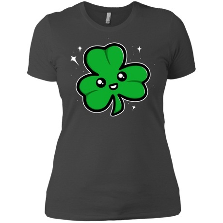 T-Shirts Heavy Metal / X-Small Super Cute Shamrock Women's Premium T-Shirt