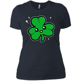 T-Shirts Indigo / X-Small Super Cute Shamrock Women's Premium T-Shirt