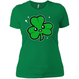 T-Shirts Kelly Green / X-Small Super Cute Shamrock Women's Premium T-Shirt