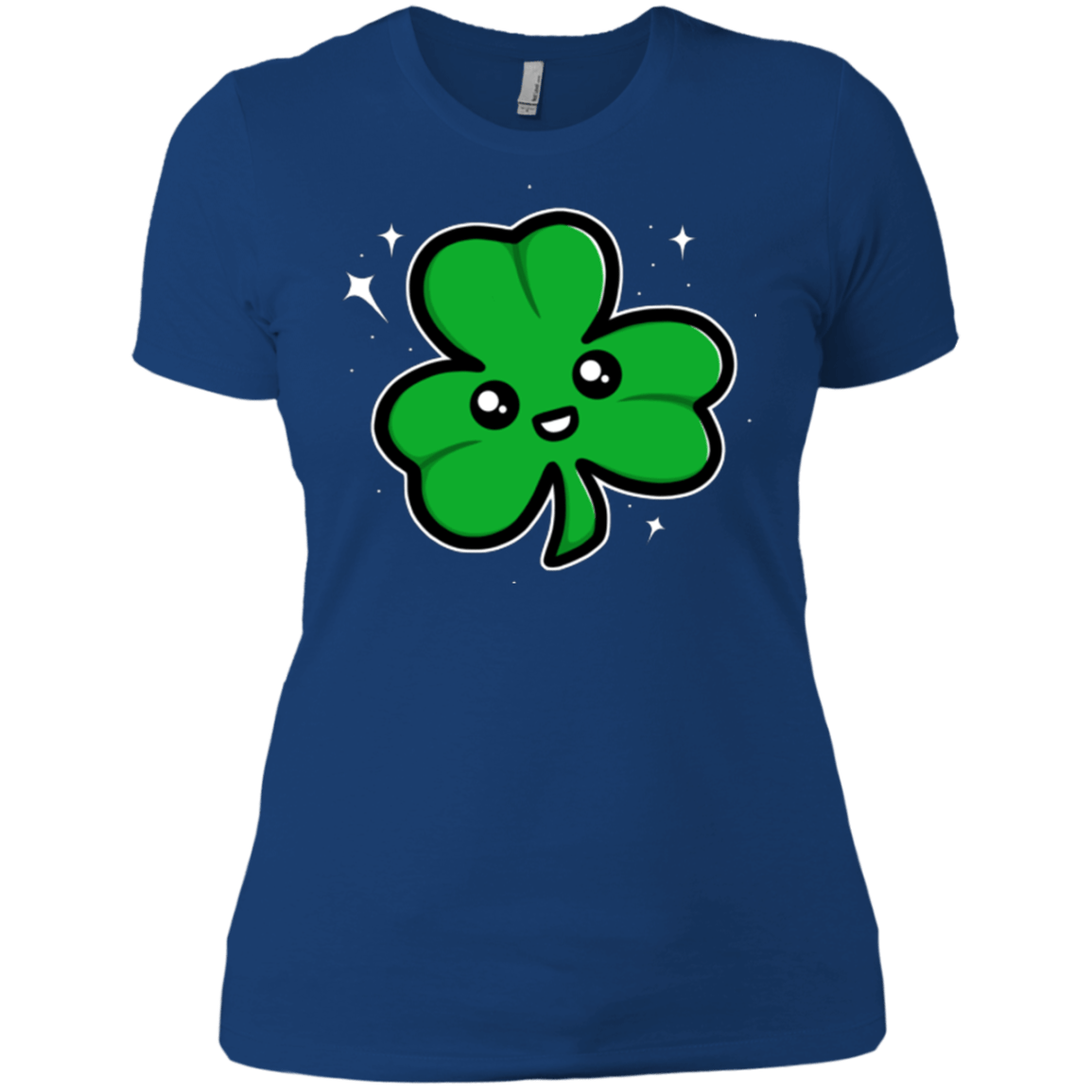 T-Shirts Royal / X-Small Super Cute Shamrock Women's Premium T-Shirt