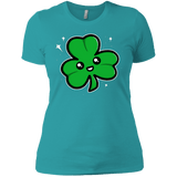 T-Shirts Tahiti Blue / X-Small Super Cute Shamrock Women's Premium T-Shirt