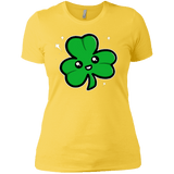 T-Shirts Vibrant Yellow / X-Small Super Cute Shamrock Women's Premium T-Shirt
