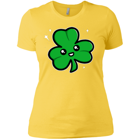 T-Shirts Vibrant Yellow / X-Small Super Cute Shamrock Women's Premium T-Shirt