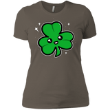 T-Shirts Warm Grey / X-Small Super Cute Shamrock Women's Premium T-Shirt