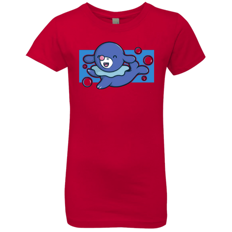 T-Shirts Red / YXS Super Cute Starter Popplio Girls Premium T-Shirt