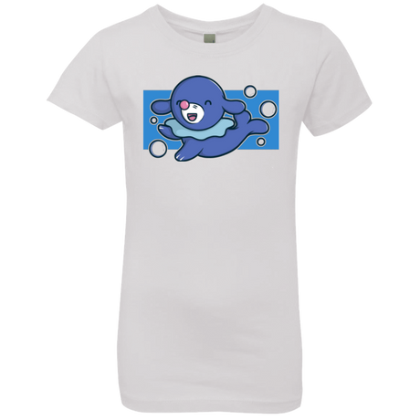 T-Shirts White / YXS Super Cute Starter Popplio Girls Premium T-Shirt