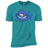 T-Shirts Tahiti Blue / X-Small Super Cute Starter Popplio Men's Premium T-Shirt