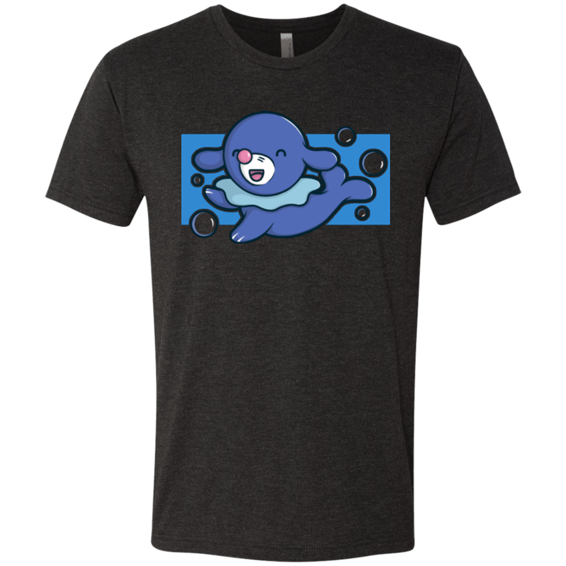 T-Shirts Vintage Black / Small Super Cute Starter Popplio Men's Triblend T-Shirt