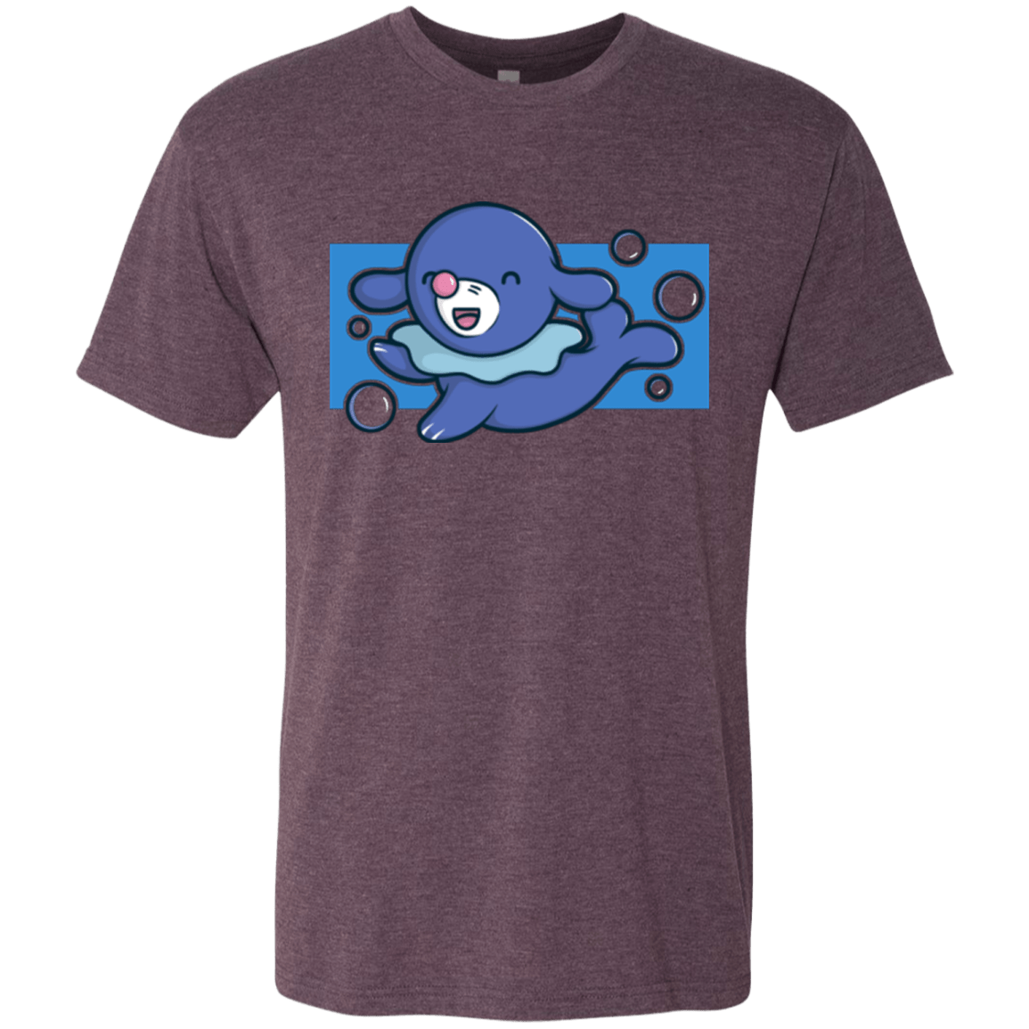 T-Shirts Vintage Purple / Small Super Cute Starter Popplio Men's Triblend T-Shirt