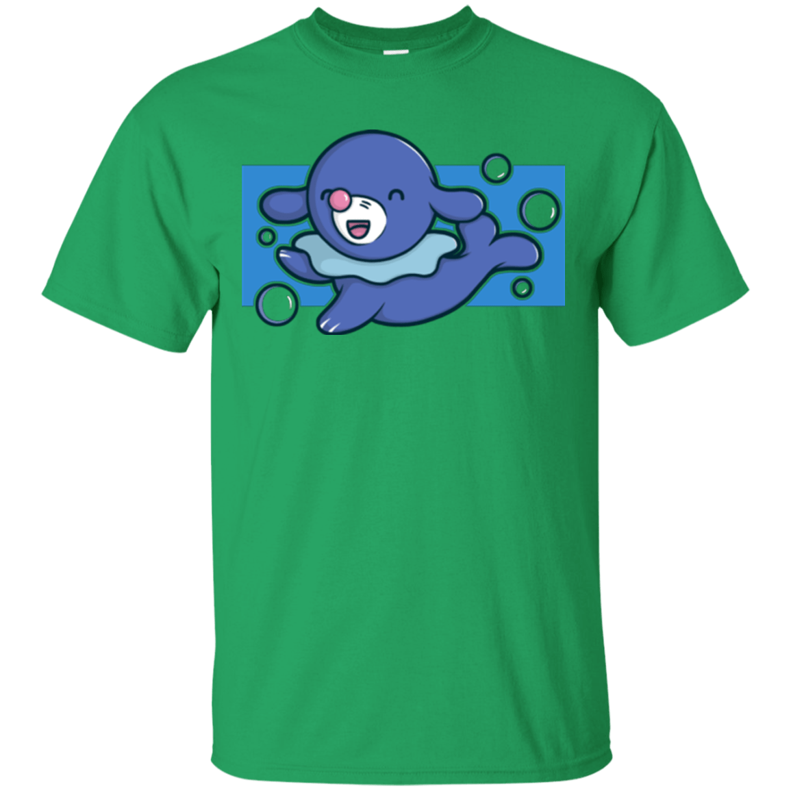 T-Shirts Irish Green / Small Super Cute Starter Popplio T-Shirt