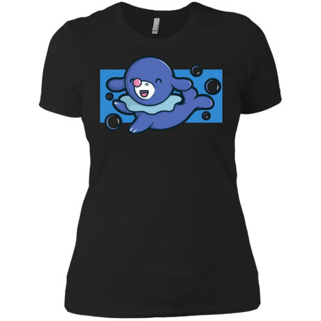 T-Shirts Black / X-Small Super Cute Starter Popplio Women's Premium T-Shirt