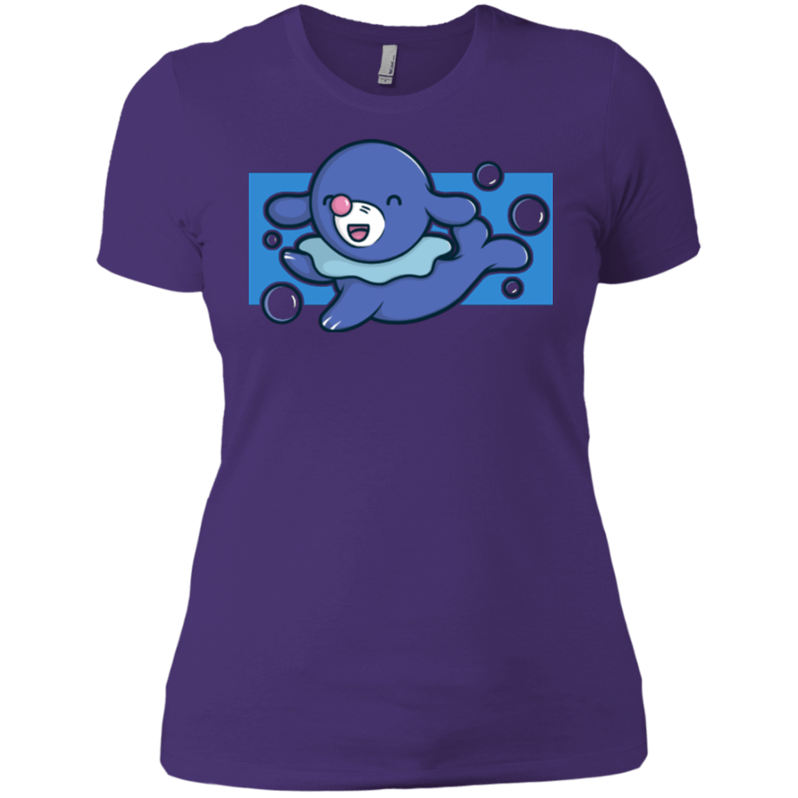 T-Shirts Purple / X-Small Super Cute Starter Popplio Women's Premium T-Shirt