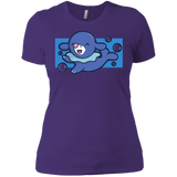 T-Shirts Purple / X-Small Super Cute Starter Popplio Women's Premium T-Shirt