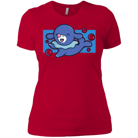 T-Shirts Red / X-Small Super Cute Starter Popplio Women's Premium T-Shirt