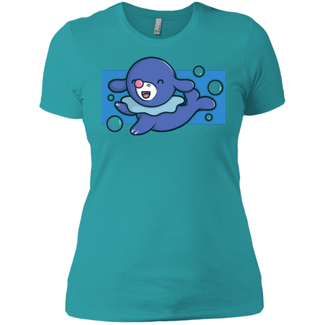 T-Shirts Tahiti Blue / X-Small Super Cute Starter Popplio Women's Premium T-Shirt