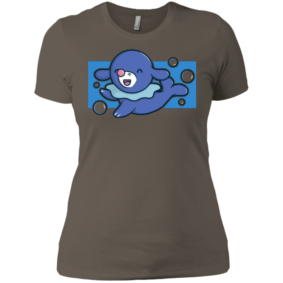T-Shirts Warm Grey / X-Small Super Cute Starter Popplio Women's Premium T-Shirt